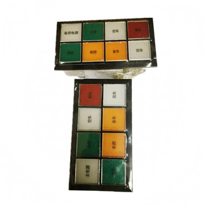 AD11-30ZH luce luminosa pilota a LED quadrata e rettangolare assemblata in modo casuale 48V 240V plastica 220V tensione - Product Image 4