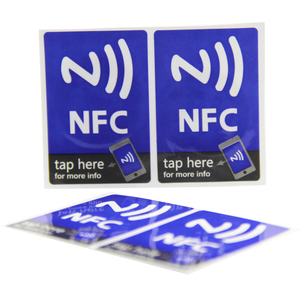 Giấy Điện Thoại <span class=keywords><strong>QR</strong></span> <span class=keywords><strong>Code</strong></span> 13.56MHz In Logo Tùy Chỉnh Nhãn Dán RFID NFC - Product Image 1