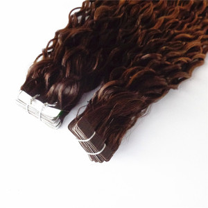 Extensions de cheveux à double bande ombré, cheveux remy crépus bouclés, 8 — 30 pouces, bande vierge bouclée, bon marché, vente en gros - Product Image 5