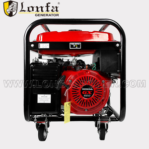 Alimentado por motor original japonés HONDAGX390 <span class=keywords><strong>5000W</strong></span> 5.5kva 5kw 5.5kw 5 KVA 6,5 KVA 7 kVA 7.5kVA <span class=keywords><strong>generador</strong></span> de gasolina portátil - Product Image 6