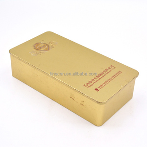 Caja de hojalata <span class=keywords><strong>rectangular</strong></span> para productos de salud, tapa deslizante grande - Product Image 3