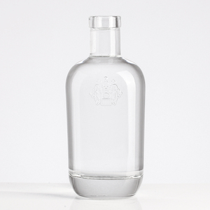 400 Ml venta de la fábrica de forma única de vidrio vacía de Vodka <span class=keywords><strong>Belvedere</strong></span> para botellas de tapa de rosca - Product Image 1