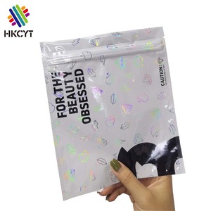 Custom Printing Shinning Heal Seal Zipper Plastic Packaging Bags - Product Image 5