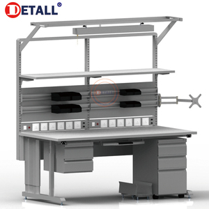 <span class=keywords><strong>Mesa</strong></span> de Trabajo ESD de Alta Calidad y Económica, <span class=keywords><strong>Mesa</strong></span> de <span class=keywords><strong>Hierro</strong></span> Móvil para <span class=keywords><strong>Taller</strong></span> con Cajones - Product Image 4