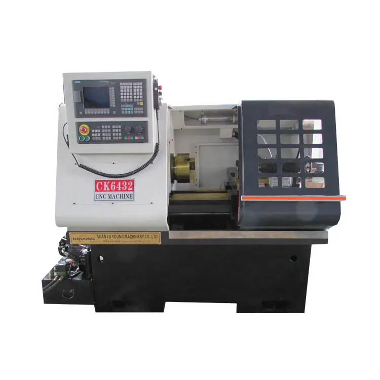 Máy Tiện Cnc Nằm Ngang Giá Rẻ Nhỏ Sử Dụng Trung Quốc CK6432