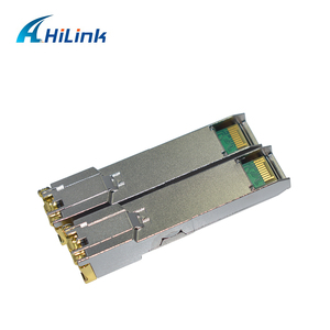 ग्लास 10/100/1000be-tx sfp ट्रांसीवर फाइबर ऑप्टिक उपकरण - Product Image 2