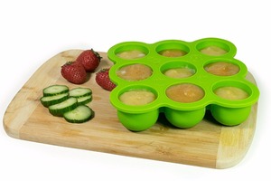 Offre Spéciale 9 tasses de stockage des aliments pour bébés congélateur moules à morsures d'oeufs en <span class=keywords><strong>silicone</strong></span> pour plateau à œufs - Product Image 6