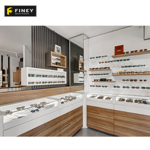 Muebles de Exhibición de Pared para Ópticas, Estantes y Mostradores Personalizados, Diseño Interior para Tiendas de Óptica - Product Image 1