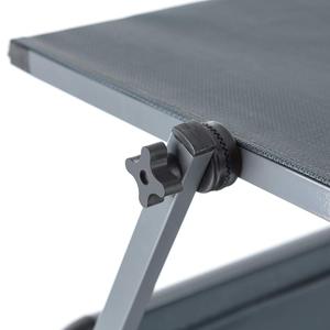 Silla de cama de playa, 5 posiciones reclinables, sombrilla, almohada ajustable, <span class=keywords><strong>tumbona</strong></span> <span class=keywords><strong>plegable</strong></span> portátil para exteriores - Product Image 5