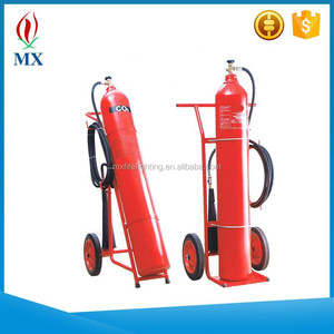 <span class=keywords><strong>Extincteur</strong></span> à <span class=keywords><strong>CO2</strong></span> monté sur chariot à roues de 10 kg - Product Image 5
