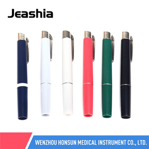 Medical Flashlight Pen Shape Flashlight Mini Doctor <strong>Torch</strong> LED Pupil Pen Light Oral Cavity Flashlight