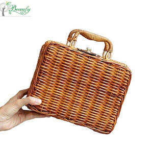 Túi Tre Mùa Hè Nữ Tote Thiết Kế Sang Trọng Ví Túi Xách Du Lịch - Product Image 1