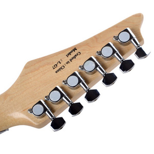 Hecho de madera de sauce H-H camioneta estilo de borde de puente <span class=keywords><strong>guitarra</strong></span> eléctrica OEM - Product Image 2