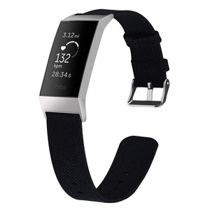 Bandes Tschick <span class=keywords><strong>pour</strong></span> <span class=keywords><strong>Fitbit</strong></span> Charge 3, Bracelet en Nylon tissé, accessoires de remplacement réglables <span class=keywords><strong>pour</strong></span> <span class=keywords><strong>Fitbit</strong></span> Charge 3 hommes/femmes - Product Image 3