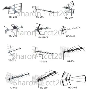 מספר דגם HD-231 ארוך טווח UHF 470-790 MHz HDTV Digital אנטנה חיצונית