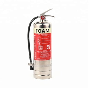 Extincteur à gaz portable en acier inoxydable de 6 kg, <span class=keywords><strong>vente</strong></span> directe d'usine ANSHUN, poudre sèche à base d'eau, classe A/B/E/K - Product Image 1