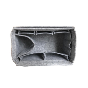 Felt Insert Handbag Organizer <strong>Travel</strong> Purse <strong>Bag</strong> <strong>Organiser</strong> Felt Cosmetic Makeup <strong>Bag</strong> - Product Image 3