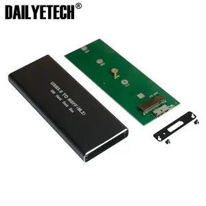 USB 3.0 M.2 NGFF SSD Mobil sabit disk Kutusu Adaptör Kartı Harici Muhafaza Kutusu Için M2 SSD USB 3.0 Kasa 2230/2242/2260/2280