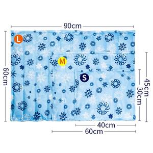 Tapis pour chien auto-refroidissant avec couverture imprimée en <span class=keywords><strong>nylon</strong></span> Gel <span class=keywords><strong>Cool</strong></span> Technology pour soulager la déshydratation et la surchauffe des chiots - Product Image 4