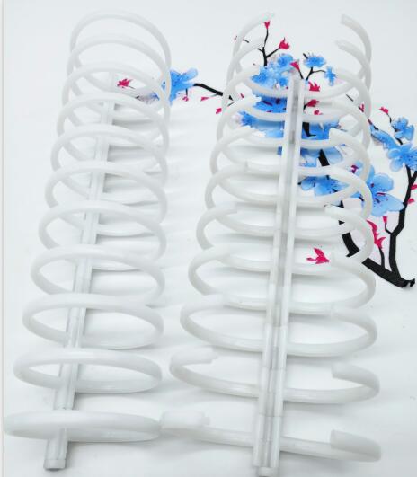 Китай, изготовленный на заказ, изготовленный из авиационного пластика, кольцевой механизм/зажим, черный и белый прозрачный