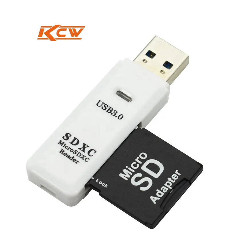 Creatway Mini High speed USB 3.0 SD XC Memory Card Reader Kit SD TF Card USB3.0 Adapter Converter Tool