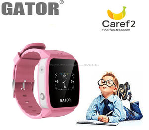 Posición Exacta y geo-cerca de alarma impermeable rastreador gps portátil para niños-Caref reloj sólo por el único agente - Product Image 3