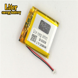 Plug 1.25-2 P 3.7 V 853838 1800 mah high quality Li-ion Rechargeable Lithium polymer battery voltage Li- po li-polymère battery - Product Image 1