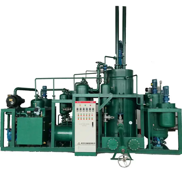 High Efficiency Refinery Used Mobile Oil to Diesel Fuel Oil Treatment Distillation Plant