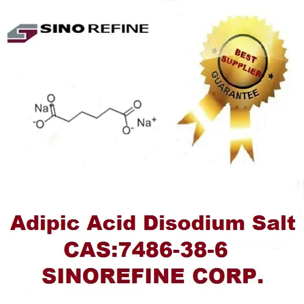 Haute qualité/intermédiaires chimiques/sel disodique de l'acide adipique/7486