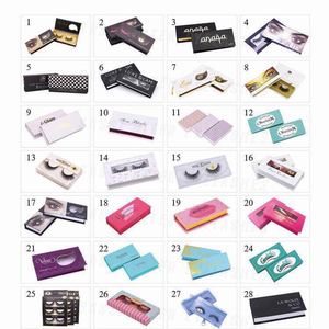 Đen Magnetic 3D Chồn Mắt Lash Hộp Các Tông/Mink LÔNG MI LÔNG Mi 3D Nhãn Hiệu Riêng Hộp - Product Image 5