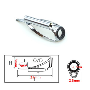 9 unids/set Spinning MN soporte DIY barco/jigging/cabeza de serpiente/Surf Casting varilla marco de acero inoxidable LTS anillos accesorio varilla guías - Product Image 6