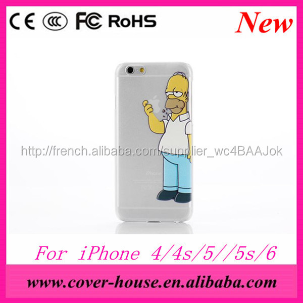 Creative Design Simpsons cas pour iPhone 6 4.7 polegada