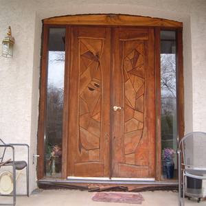 <span class=keywords><strong>Porte</strong></span> <span class=keywords><strong>d</strong></span>'entrée de haute qualité Prima, <span class=keywords><strong>porte</strong></span> principale de villa américaine, design moderne, fabrication directe, portes pivotantes en bois - Product Image 6