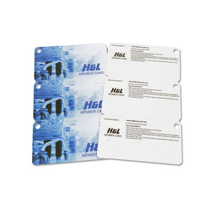 Cmyk In Ấn Tuỳ Chỉnh Kích Thước Pvc Keychain Combo Thẻ Mã Vạch Nhựa Thẻ Khách Hàng Với Thẻ Chìa Khóa - Product Image 4