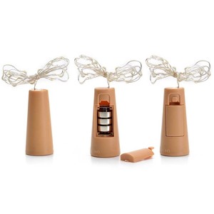 2m 20 LED Starry <span class=keywords><strong>Firefly</strong></span> dây chai rượu vang nút chai chuỗi đèn bình trang trí nút chai đèn - Product Image 1