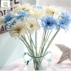 Artificiale African Margherita del Gerbera Del Fiore Panno di Seta Della Decorazione Della Casa Tavolo Pezzo Centrale della Festa Nuziale Di Natale Showroom di Plastica - Product Image 2