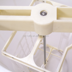 Équipement d'apiculture <span class=keywords><strong>Extracteur</strong></span> de <span class=keywords><strong>miel</strong></span> manuel en plastique à 2 cadres - Product Image 6