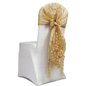 cheap dining wedding chair decoration white spandex chair cover