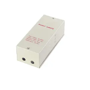 Salida única AC a 24V DC 12V de Control de acceso de fuente de alimentación adaptador de CA 12v 12V