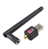 Carte réseau USB 2.0 802.11b/g/ac 150/300/600Mbps adaptateur WiFi sans fil Dongle Type d'interface externe