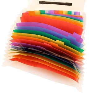 Túi Đựng Hồ Sơ Tài Liệu Mở Rộng 24 Ngăn Cỡ A4, Túi Đựng Hồ Sơ Cầu Vồng - Product Image 4