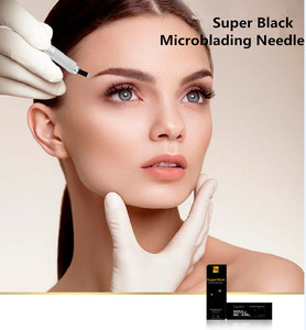 Microcuchillas de <span class=keywords><strong>Microblading</strong></span> Extremadamente Finas de 0.18mm, <span class=keywords><strong>Agujas</strong></span> para Maquillaje Permanente, Tatuaje de Cejas, <span class=keywords><strong>Microblading</strong></span>, Bordado 3D - Product Image 3