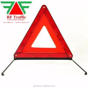 Novo refletor triângulo de aviso de emergência certificado e-mark, segurança