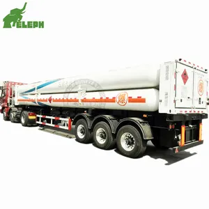 6 8 10 12 Jumbo Tubi METANO/Elio/Idrogeno Skid Contenitore Semi Rimorchio