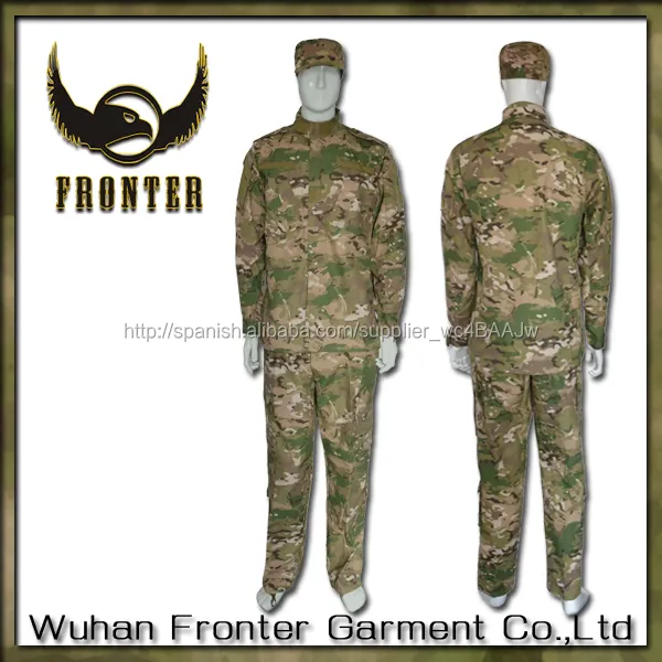 Acu CP multicam uniforme uniforme de camuflaje militar