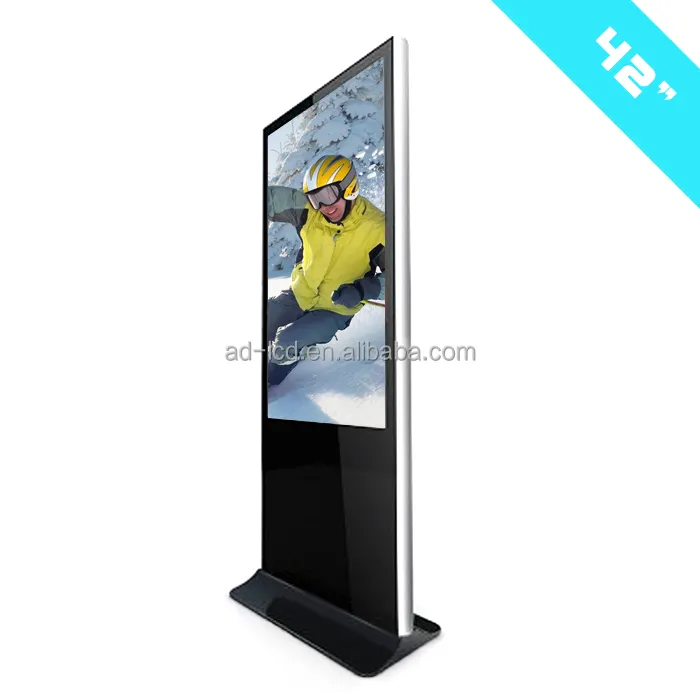 42 Zoll Digital Signage Totem Digital Signage Kiosk USB Mini LED-Bildschirm