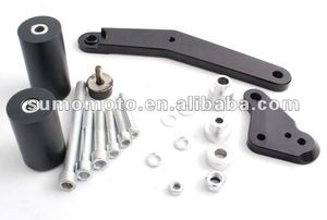 Deslizadores de Chasis Delrin para Motocicleta <span class=keywords><strong>TRIUMPH</strong></span> TIGER 1050 ART-NR.T-<span class=keywords><strong>19</strong></span> Sin Corte de Carenado - Product Image 1