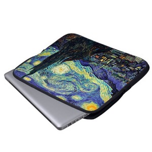 Tùy chỉnh thăng hoa đêm đầy sao <span class=keywords><strong>Neoprene</strong></span> Tablet tay áo mềm trường hợp Túi pouch bìa cho 9.7 "10 11 12.9 13 inch <span class=keywords><strong>iPad</strong></span> máy tính xách tay trường hợp - Product Image 2