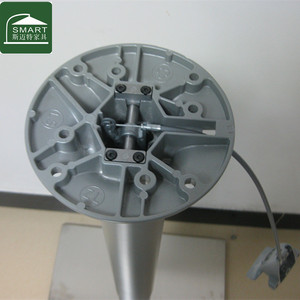 Chân Bàn Hiện Đại Bằng Nhôm Màu Đen Chân Bàn Đồ Nội Thất Ngắn Điều Chỉnh Được Bằng Kim Loại - Product Image 2