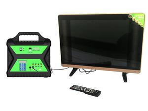 พัดลมพลังงานแสงอาทิตย์แบบพกพา Sun Green <span class=keywords><strong>Power</strong></span> off Grid คุณภาพดี 12V DC พร้อมแบตเตอรี่ LiFePO4 จั๊มสตาร์ทเตอร์ และไฟฉาย - Product Image 3